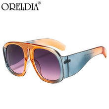 Load image into Gallery viewer, Men&#39;s And Women&#39;s Sunglasses Retro Oversized Wide-Leg Glasses  Brand Black Gradient Sunglasses Women Glasses UV400