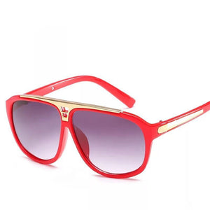 Men's Driving Sunglasses Black for Oversized Big Designer Sun Glsses for Woman and Man with Case Discount Frame