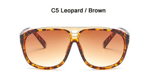 Men's Driving Sunglasses Black for Oversized Big Designer Sun Glsses for Woman and Man with Case Discount Frame