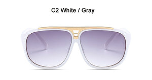 Men's Driving Sunglasses Black for Oversized Big Designer Sun Glsses for Woman and Man with Case Discount Frame