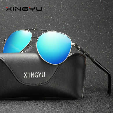 Men's Polarized Sunglasses UV400 Big Flame Glasses Driving Fishing Sung Lasses Bamboo Stripe Gafas De Sol Para Hombre