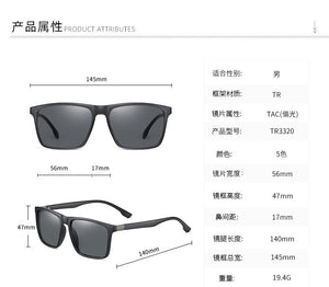 Men's Sunglasses Driver Driving Sun glasses Classic Polarized Sunglasses  Brand Sesigner Flasses UV400