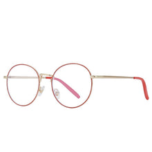 Load image into Gallery viewer, Metal Anti Blue Light Glasses Men Women Classic Retro Round Frame Models Myopia Optical Eyeglasses Frames