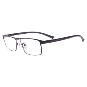 Metal Full Rim Men and Women Rectangle Spectacle Frames For Prescription Myopia Reading Bifocal Progressive Lenses