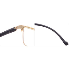Carica l&#39;immagine nel visualizzatore di Gallery, Metal Full Rim Men and Women Rectangle Spectacle Frames For Prescription Myopia Reading Bifocal Progressive Lenses
