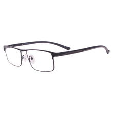 Load image into Gallery viewer, Metal Full Rim Men and Women Rectangle Spectacle Frames For Prescription Myopia Reading Bifocal Progressive Lenses