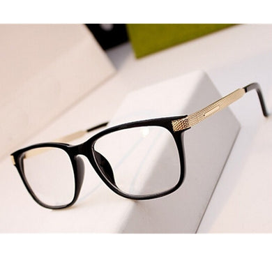 Metal Glasses Women Retro Vintage Reading Myopia Eyeglasses Frame Men Square Glasses Optical Clear Eyewear Oculos
