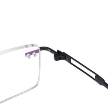 Carica l&#39;immagine nel visualizzatore di Gallery, Metal Lightweight Rectangular Rimless Men And Women Optical Spectacles Frame For Myopia Prescription Lenses