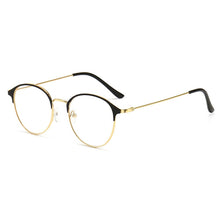 Load image into Gallery viewer, Metal Round Frame Myopia Glasses Classic Women Men Optical Eyeglasses Ultralight Vision Care Eyewear -10~-40