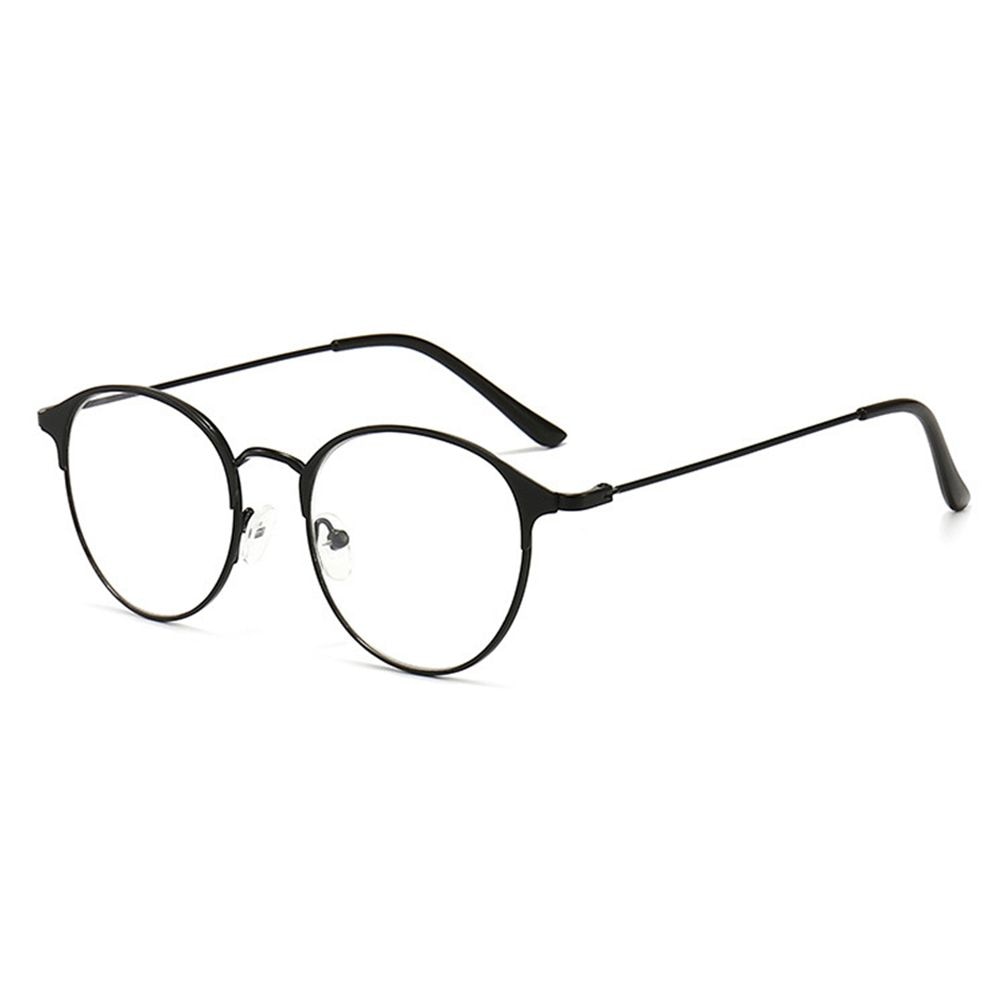 Metal Round Frame Myopia Glasses Classic Women Men Optical Eyeglasses Ultralight Vision Care Eyewear -10~-40