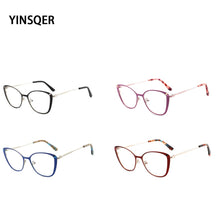 Load image into Gallery viewer, Metal Square Female Prescription Glasses Frame For Women Retro Myopia Optical Lenses Eyeglasses Frames For Sight Minus