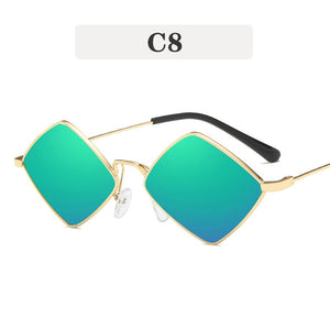 Fashion Metal Sunglasses Women Vintage Men Classic Small Frame Female Sun Glasses Goggle Uv400 Ladies Oculos Gafas De Sol