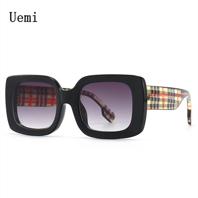 Modern Square Sunglasses For Women Men  Brand Designer Sun Glasses Ladies UV400 Shades Eyewear Ins Popular