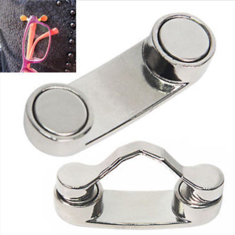 Multi-Function Portable Clothes Clip Magnetic Hang Buckle Magnet Glasses Headset Line Clips Drop Shipping