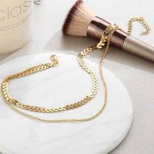 Load image into Gallery viewer, Fashion Necklace Women Long Dangle Necklace Jewelry Fish Bone Chain Jewelry Ornaments Fantastic Choker Necklaces Pendientes