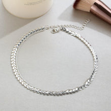 Load image into Gallery viewer, Fashion Necklace Women Long Dangle Necklace Jewelry Fish Bone Chain Jewelry Ornaments Fantastic Choker Necklaces Pendientes