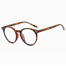 Load image into Gallery viewer, Anti-Blue Ray Spectacles Unisex Plastic Frame Glasses Round Eyewear Full Rim Selling