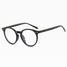 Load image into Gallery viewer, Anti-Blue Ray Spectacles Unisex Plastic Frame Glasses Round Eyewear Full Rim Selling
