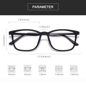 Eyeglasses Frame Super Flexible and Durable Material Rim Glasses Frame Optical Prescription Eyewear