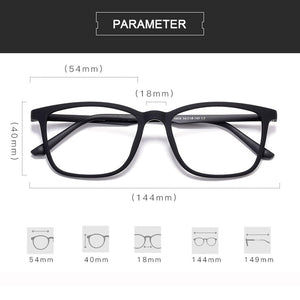 Eyeglasses Frame Super Flexible and Durable Material Rim Glasses Frame Optical Prescription Eyewear 8808