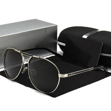 Load image into Gallery viewer, Polarized Men&#39;s Sunglasses Driving Big Frame Glasses Retro Toad Mirror