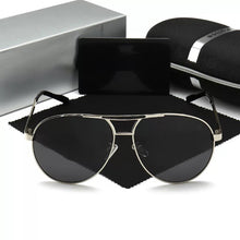 Load image into Gallery viewer, Polarized Men&#39;s Sunglasses Driving Big Frame Glasses Retro Toad Mirror