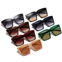 Load image into Gallery viewer, Women Oversized Square Sunglasses  Brand Designer Ladies Sun Glasses Vintage Shades UV400 Eyewear