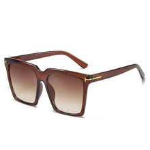 Load image into Gallery viewer, Women Oversized Square Sunglasses  Brand Designer Ladies Sun Glasses Vintage Shades UV400 Eyewear