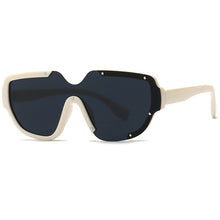 Load image into Gallery viewer, Occident Style One-piece Lenses Steampunk Sunglasses for Women/men Cycling Driving UV Protection  Designer Oculos