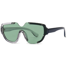 Load image into Gallery viewer, Occident Style One-piece Lenses Steampunk Sunglasses for Women/men Cycling Driving UV Protection  Designer Oculos