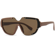 Load image into Gallery viewer, Occident Style One-piece Lenses Steampunk Sunglasses for Women/men Cycling Driving UV Protection  Designer Oculos