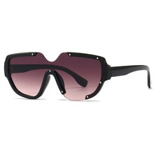 Load image into Gallery viewer, Occident Style One-piece Lenses Steampunk Sunglasses for Women/men Cycling Driving UV Protection  Designer Oculos