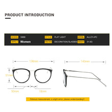 Load image into Gallery viewer, Optical Eyeglasses Frame myopia Full Rim Metal Women Spectacles Eye glasses Oculos de Grau Eyewear Prescription Eyewear
