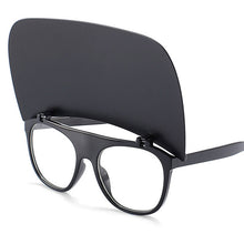 Load image into Gallery viewer, Outdoors Shading Sunglasses Hat Flip Glasses For Women Oversized Male Eye Glasses Sunshade Oculos De Sol Sunglasses