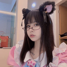 Load image into Gallery viewer, Oval Glasses Frame Glasses Girl Unique Harajuku Metal Half Frame Without Lens Small Narrow Frame Alloy Glasses
