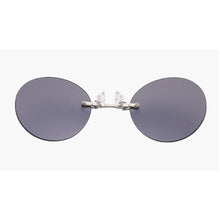Load image into Gallery viewer, Oval Rimsless Clamp Nose Sunglasses The Matrix Morpheus Same Style Men Women Clip On Nose Sun Glasses Cool Spectacles