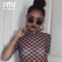 Load image into Gallery viewer, Oval Sunglasses Women 2023 Vintage Small Round Metal Frame Sun Glasses Yellow Pink Lens Men Steampunk Eyeglasses Shades