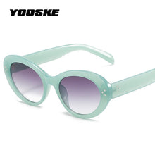 Load image into Gallery viewer, Oval Sunglasses Women 2023 Rivet Decorative Sun Glasses Female Candy Color Trend Small Round Frame Eyewear UV400