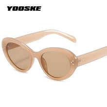 Load image into Gallery viewer, Oval Sunglasses Women 2023 Rivet Decorative Sun Glasses Female Candy Color Trend Small Round Frame Eyewear UV400