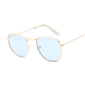 Oval Sunglasses Women  Eyeglasses Metal Frames Sun Glasses Female UV400 Casual Eyewear Oculos De Sol