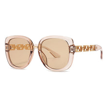 Load image into Gallery viewer, Oval Sunglasses Women Vintage Brand Designer Sun Glasses Round Steampunk Eyeglasses Gradient  Shades Gafas De Sol