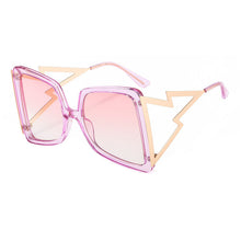 Load image into Gallery viewer, Oversize Bow Shape Square Sunglasses for Women 2023  Brand Big Frame Gradient Sun Glasses Female Summer Shades
