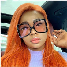 Load image into Gallery viewer, Oversize Bow Shape Square Sunglasses for Women 2023  Brand Big Frame Gradient Sun Glasses Female Summer Shades