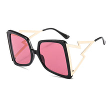 Load image into Gallery viewer, Oversize Bow Shape Square Sunglasses for Women 2023  Brand Big Frame Gradient Sun Glasses Female Summer Shades