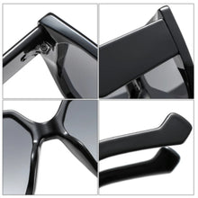 Load image into Gallery viewer, Oversized Irregular Square For Women Gradient Sunglasses Shades UV400  Ins Popular Retro Men Punk Blue Tea Sun Glasses
