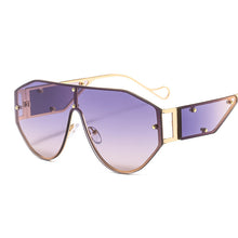 Load image into Gallery viewer, Oversized Punk One Piece Sunglasses 2023 Women Men Shield Sun Glasses Female Gradient Eyeglasses UV400 De Sol Oculos