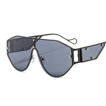 Load image into Gallery viewer, Oversized Punk One Piece Sunglasses 2023 Women Men Shield Sun Glasses Female Gradient Eyeglasses UV400 De Sol Oculos