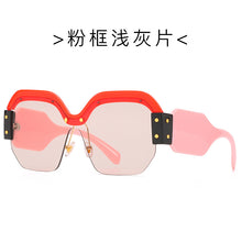 Load image into Gallery viewer, Oversized Punk Sunglasses Women Big Frame Square Sun Glasses 2023 Brand Designer Fashionable Unique Modeling Eyewear