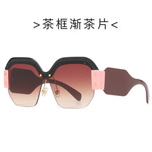 Load image into Gallery viewer, Oversized Punk Sunglasses Women Big Frame Square Sun Glasses 2023 Brand Designer Fashionable Unique Modeling Eyewear