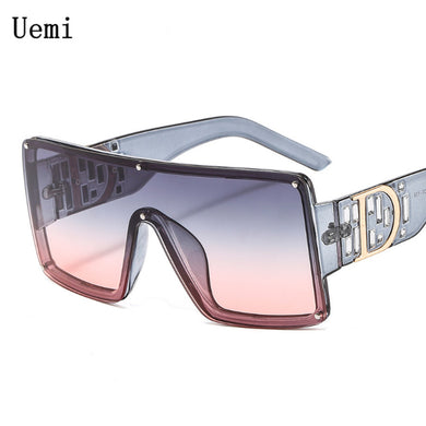 Oversized  Square Sunglasses For Women Big Frame With D Retro  Designer Sun Glasses UV400 Eyewear Shades